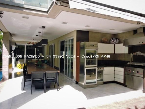 Casa Em Condomínio Para Venda Em Parnamirim, Pium - Alphaville Natal, 5 Dormitórios, 5 Suítes, 7 Banheiros, 4 Vagas - Cas1421-a_2-1032132