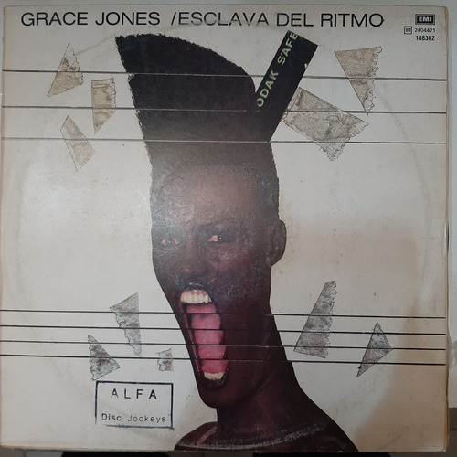 Vinilo Grace Jones Esclava Del Ritmo K Si1