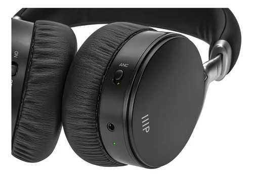 Auriculares Bluetooth Monoprice Con Cancelación Activa 20 Y Color Negro