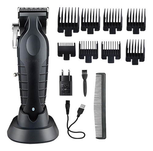 Máquina De Cortar Cabelo Profissional Kemei Km-2296