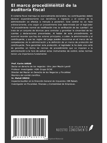 El Marco Procedimental De La Auditoria Fiscal: Sobre La Audi