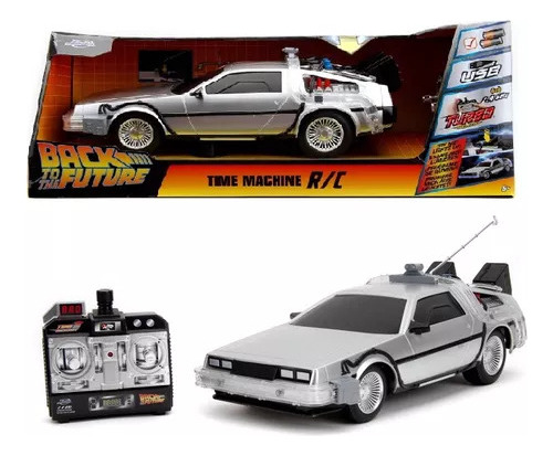 1:16 Delorean Volver Al Futuro R/c Con Luz Jada Ofert!!