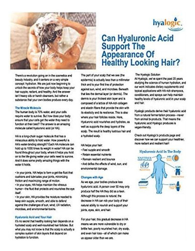 Hyalogic Shampoo - Shampoo Hidratante Com Ácido Hialurônico