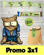 Comprar Kit Imprimible 3x1 Zombie Infection Mini Candy Bar