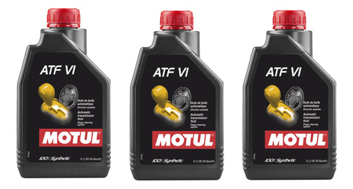 Aceite Transmision Automatica Chrysler Atf+3 Atf+4 Kit 3 Lts