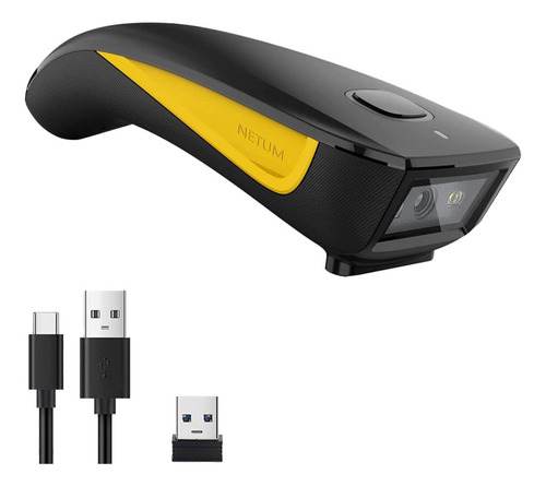 Escáner De Códigos Netum C750 2d Bluetooth Inalámbrico