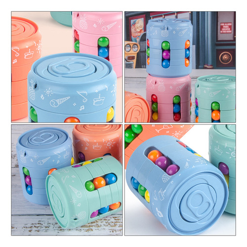 Juguete De Rompecabezas Fingertip Bean Cube, Interesante Des