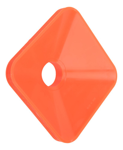 Marcador De Conos Naranja, 10 Unidades, Cuadrados De Entrena