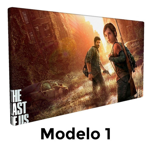 Cuadros Decorativos - The Last Of Us 85x55cm Tela Canva