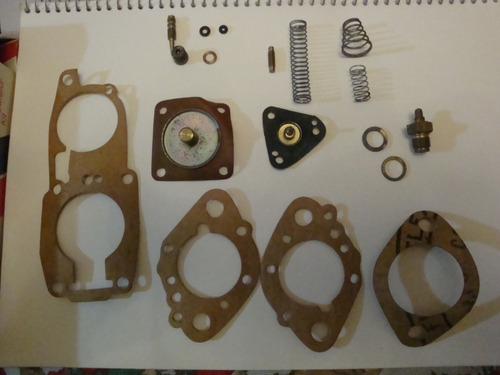 Kit Carburador Monza 1.8 Solex-brosol 1 Boca 3-tornillos 