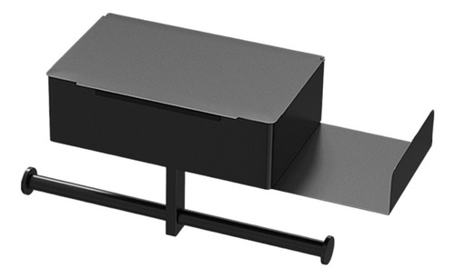 Soporte De Toalla De Papel De Doble Tubo, Colgador De Rollo