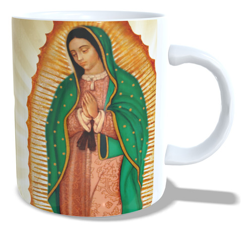 Mugs Personalizado Virgen De Guadalupe Pocillos Religiosos