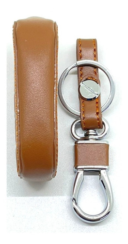 Capa Couro Caramelo Chave Canivete 3 Botões Peugeot 407 408