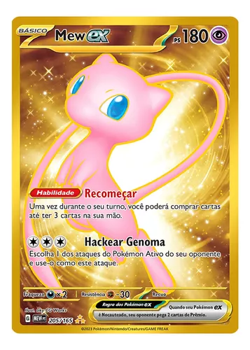 Carta Pokémon Mew