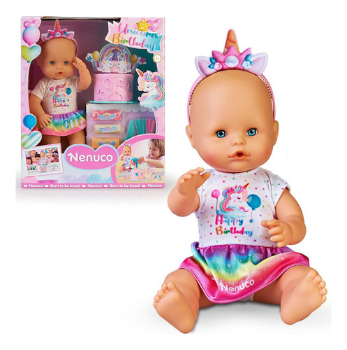 Muñeca Nenuco Cumpleaños De Unicornio