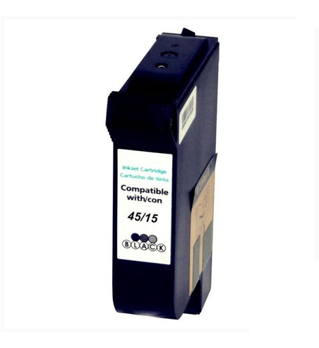 Imagen 1 de 5 de Cartucho Alternativo Nuevo C6615 Negro Compatible Con 51645