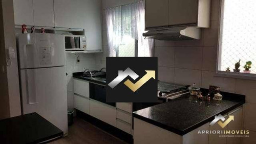 Cobertura Com 2 Dormitórios À Venda, 80 M² Por R$ 265.000 - Vila Junqueira - Santo André/sp - Co0530