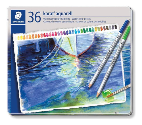 Lapices Color Staedtler Karat Acuarela. X36 Serviciopapelero