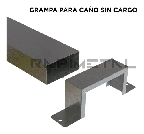 Caño 2 X 4 Desague. Stock. Envios. X Mt