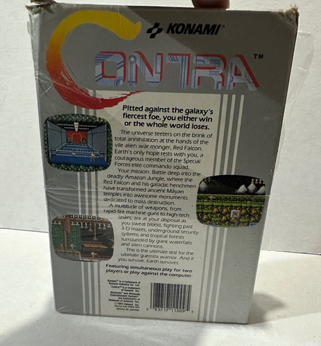 Contra | Nintendo Nes Completa En Caja (Usado)
