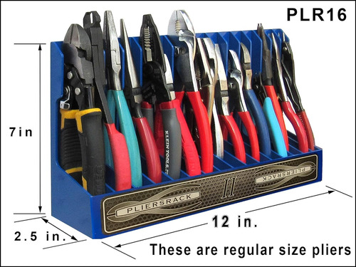 Soporte De Tablero Para Alicates Plyworx Plr16 Azul