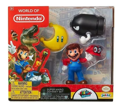 sencillo Muestra Metropolitano World Of Nintendo Super Mario Odyssey Diorama Jakks. Replay