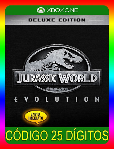 Jurassic World Deluxe Xbox One - 25 Dígitos (envio Já)