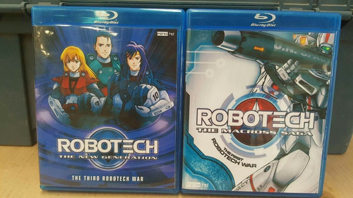 Robotech Primera Y Tercera Generación Blu-ray