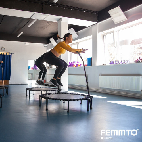Imagen 9 de 10 de Mini Trampolin Gimnasia Fitness Jumping Minitramp Gym 1 M