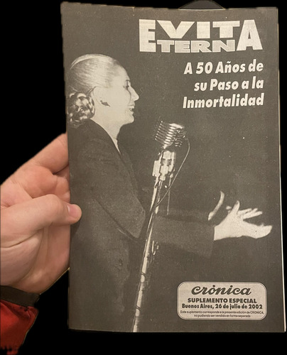 Suplemento Crónica Evita Eterna A 50 Años De Su Paso A La In (Usado)