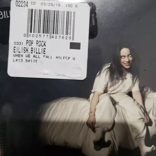 Cd Billie Eilish When We All Fall Asleep - Importado Lacrado