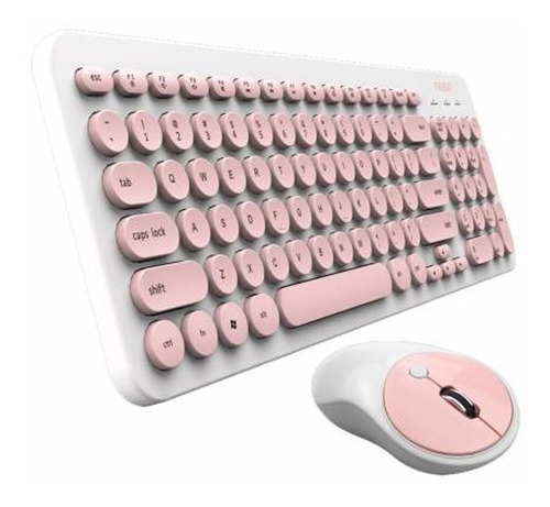 Kit Teclado + Mouse Inalambrico Multimedia Pc Notebook Usb