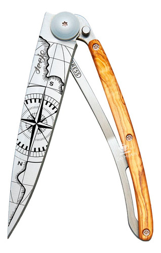 Canivete Deejo 37g Olive Wood - Tabacaria Da Mata