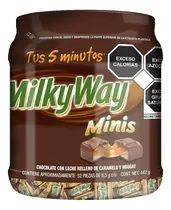 Comprar Milky Way Vitrolero Chocolate Mini Relleno Caramelo 52pz