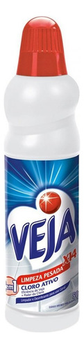 Limpador Limpeza Pesada X-14 Com Cloro Ativo 500ml Veja