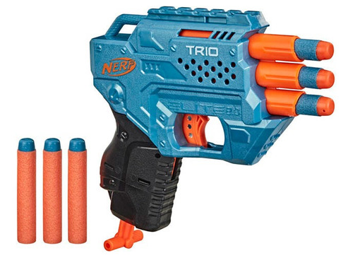 Lanzador Nerf Elite 2.0 Trio Original Con Dardos