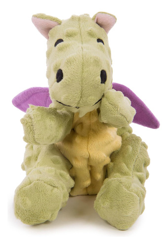 Juguete Para Perros Godog Bubble Plush Dragons Squeaky, Chew