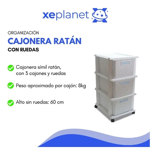 Cajones simil ratan sale