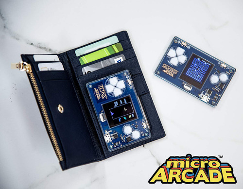 Micro Arcade Tetris Portátil Multicolor Juegos Retro