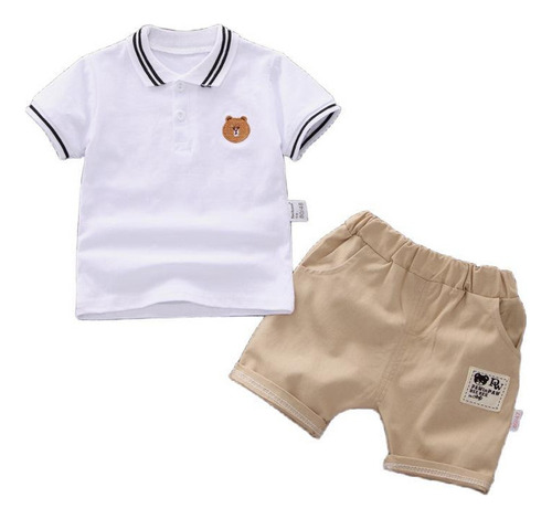 . Conjunto De Bebé Ropa For Niño De Camisa Shorts Con
