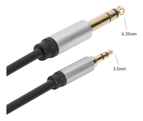 2 Cable De 3,5 Mm A Pulgada 1/8 Macho A 1/4 Macho Para 1,5