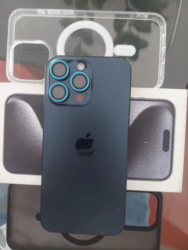 Apple iPhone 15 Pro Max (256 Gb) - Titanio Azul (Usado)