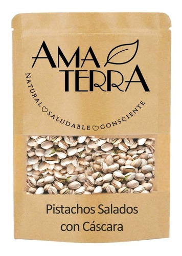 Pistacho Con Cáscara Salado 125 Grs. Amaterra