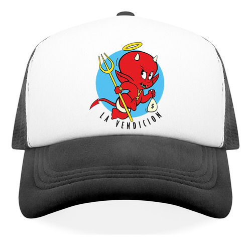Gorra La Vendicion - La Famia Del Amor Blanco Talle Unico Regulable