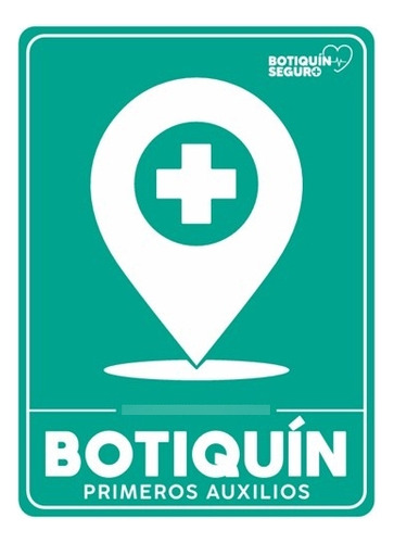 Botiquin Extra Grande, Con Material De Curacion Y Señal