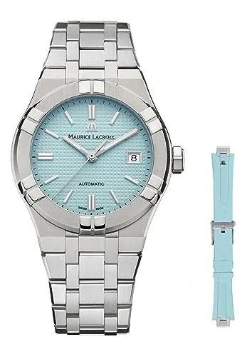 Reloj Maurice Lacroix Aikon Automático 39mm Color Turquesa