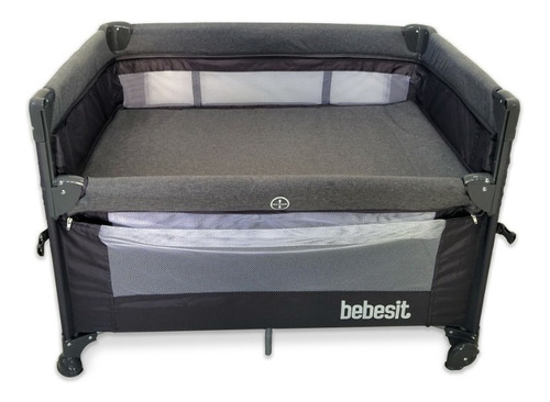 Imagen 3 de 3 de Practicuna Colecho Bebe Bebesit 2021 Mosquitero Bolso Guarda