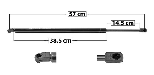 (1) Amortiguador 5a Puerta Izq/der Ford Expedition 97/02