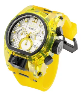 Reloj Invicta Acero Inoxidable Hombre Color de la correa Amarillo negro