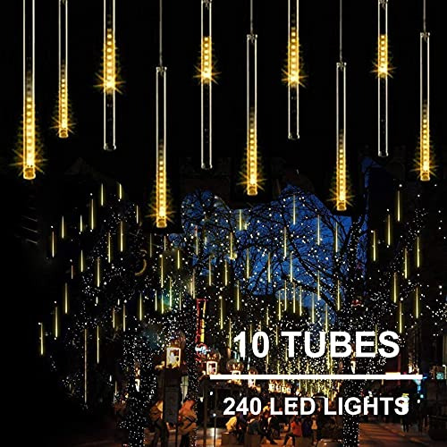 Luces De Lluvia De  S Led De 11.8 Pulgadas, 10 Tubos, 2...